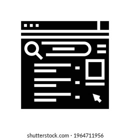 internet mens leisure glyph icon vector. internet mens leisure sign. isolated contour symbol black illustration