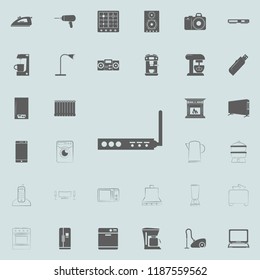 internet modem icon. Electro icons universal set for web and mobile