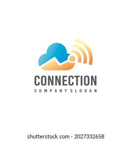 
Internet Network Abstract Logo. Can be used for Business and Technology Logos. Flat Vector Logo Design Template Elements.