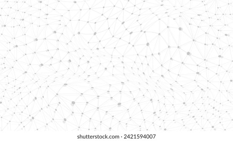 Internet network connection banner design template. Header social network communication in the global business concept. Big data visualization. Global network technology.