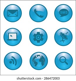 Internet Network connections icon. Vector illustration EPS10