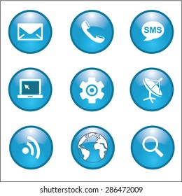 Internet Network connections icon. Vector illustration EPS10