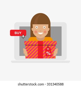 Internet online shopping 