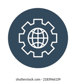 Internet option Isolated Vector icon which can easily modify or edit

