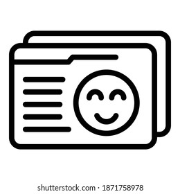 icono de páginas de Internet. Icono de vector de páginas de Internet de contorno para diseño web aislado en fondo blanco