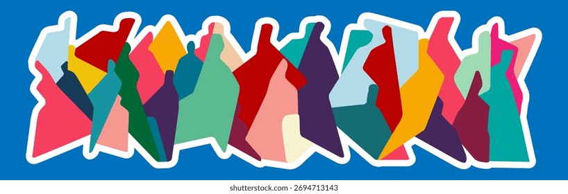 Internet people virtual reality abstract futuristic background