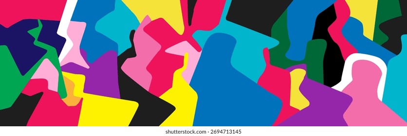 Pessoas da Internet realidade virtual abstrato fundo futurista