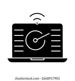Internet Performance and Web Speed Check Icon