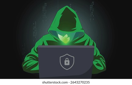 Internet-Phishing und -Hacking, E-Mail-Spoofing und Sicherheit persönlicher Daten und gestohlene Anmeldeinformationen, System-Hacking, Phishing-Sicherheit, E-Mail-Phishing-Betrug, Cybersicherheit, Phishing-Prävention 