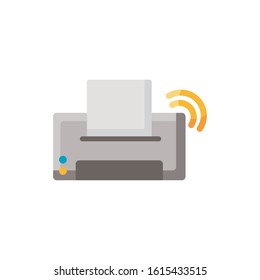 internet printer isolated icon desing vector illustration