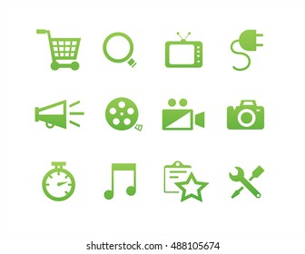Internet property icons