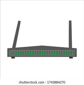 internet router. illustration for web and mobile design.