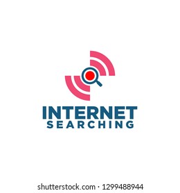 Internet Searching Logo Design