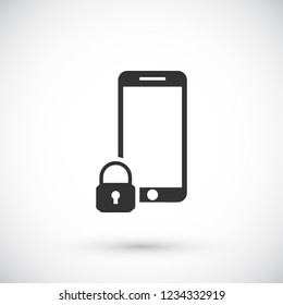 Internet security concept icon