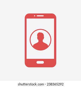 Internet security concept  icon. Identification and protection simbol.