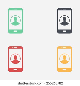 Internet security concept  icon. Identification and protection simbol.