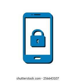 Internet security concept  icon. Identification and protection simbol.