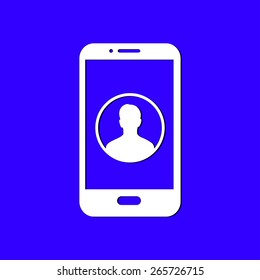 Internet security concept  icon. Identification and protection simbol.