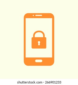 Internet security concept  icon. Identification and protection symbol.