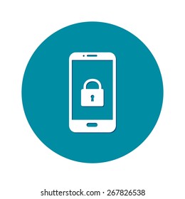 Internet security concept  icon. Identification and protection symbol.
