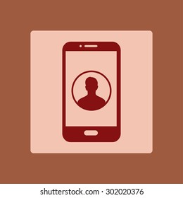 Internet security concept  icon. Identification and protection simbol.