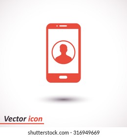 Internet security concept  icon. Identification and protection simbol.