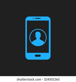 Internet security concept  icon. Identification and protection simbol.