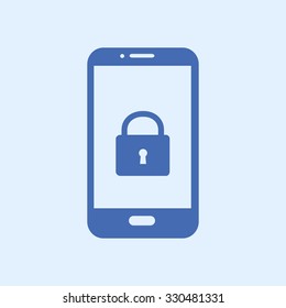 Internet security concept  icon. Identification and protection simbol.