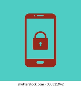 Internet security concept  icon. Identification and protection simbol.