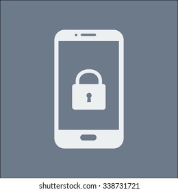 Internet security concept  icon. Identification and protection simbol.