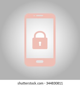 Internet security concept  icon. Identification and protection symbol.