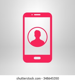 Internet security concept  icon. Identification and protection symbol.