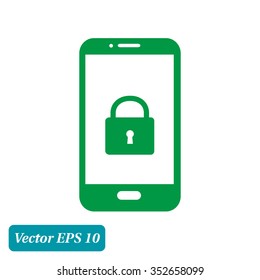 Internet security concept  icon. Identification and protection simbol.