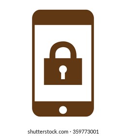 Internet security concept  icon. Identification and protection symbol