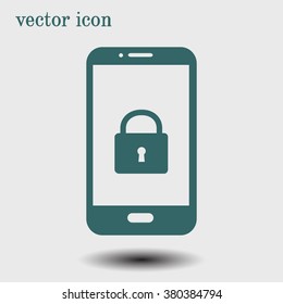 Internet security concept  icon. Identification and protection simbol.