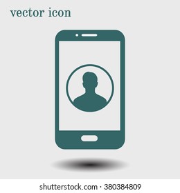 Internet security concept  icon. Identification and protection simbol.