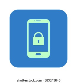 Internet security concept  icon. Identification and protection simbol.