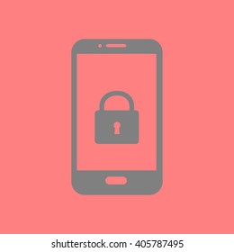 Internet security concept  icon. Identification and protection simbol.