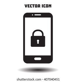 Internet security concept  icon. Identification and protection simbol.