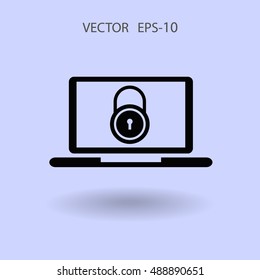 icono de seguridad de Internet