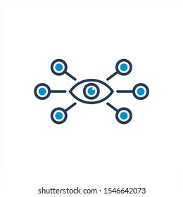 Internet and Security Icon Concept