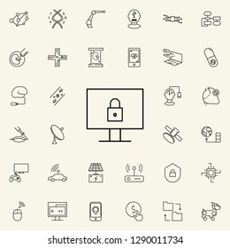 internet security icon. New Technologies icons universal set for web and mobile