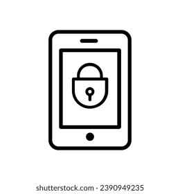 Internet security icon vector. Antivirus illustration sign. Protection symbol or logo.