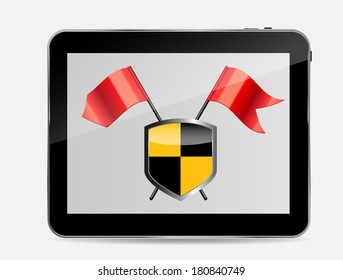 Internet Security Icon Vector Illustration