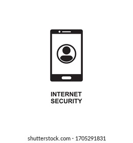 ICONO DE SEGURIDAD DE INTERNET , ICONO DE PROTECCIÓN DE SITIOS WEB
