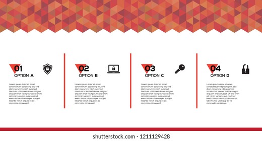 INTERNET SECURITY AND PRIVACY INFOGRAPHIC CONCEPT
