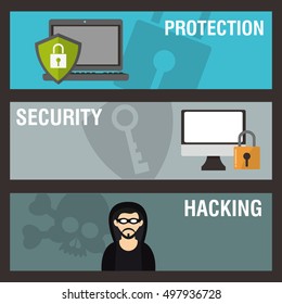 internet security related icons image