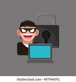 internet security related icons image