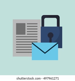 internet security related icons image