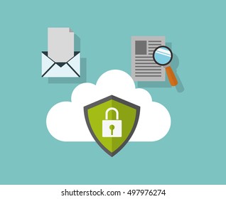 internet security related icons image